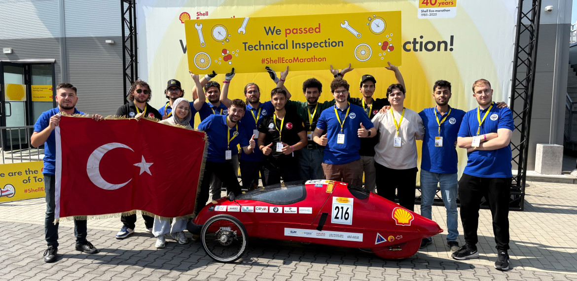 Öğrencilerimiz Shell Eco-marathon’da Ülkemizi Temsil Ediyor